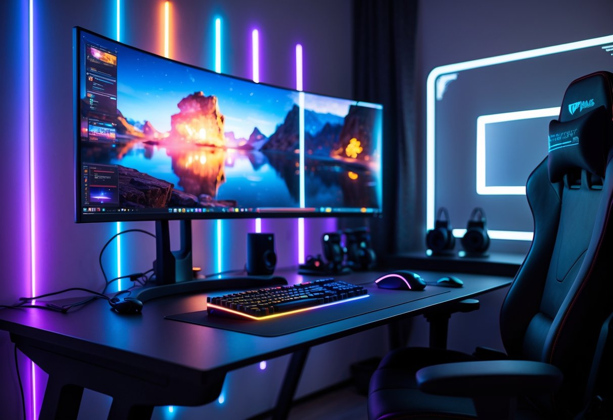 Read more about the article Sådan skaber du den perfekte gamerstemning med lysjusteringer